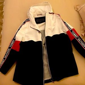 Brand new without tag Tommy Hilfiger rain jacket.